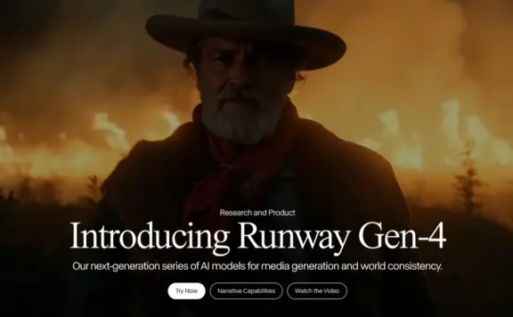 Runway Gen-4 – Runway 推出的第四代视频生成模型